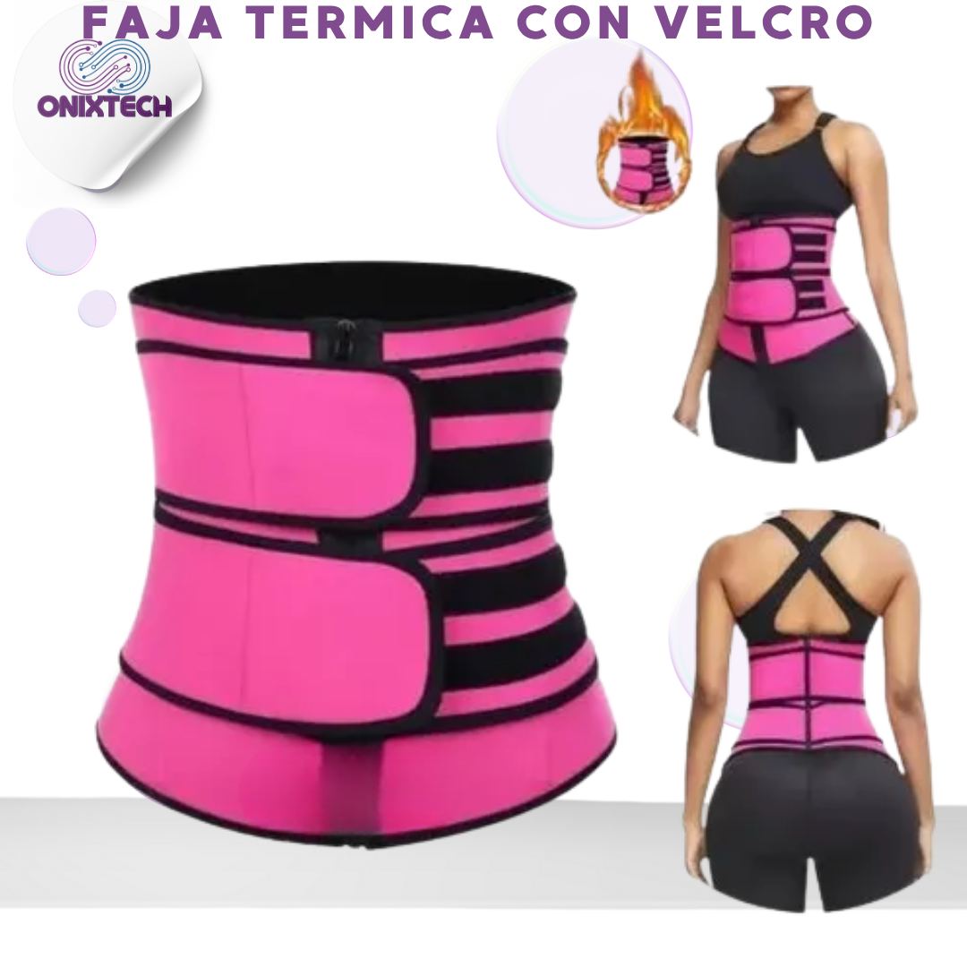 Miniatura 2 de FAJA TERMICA AJUSTABLE VELCRO